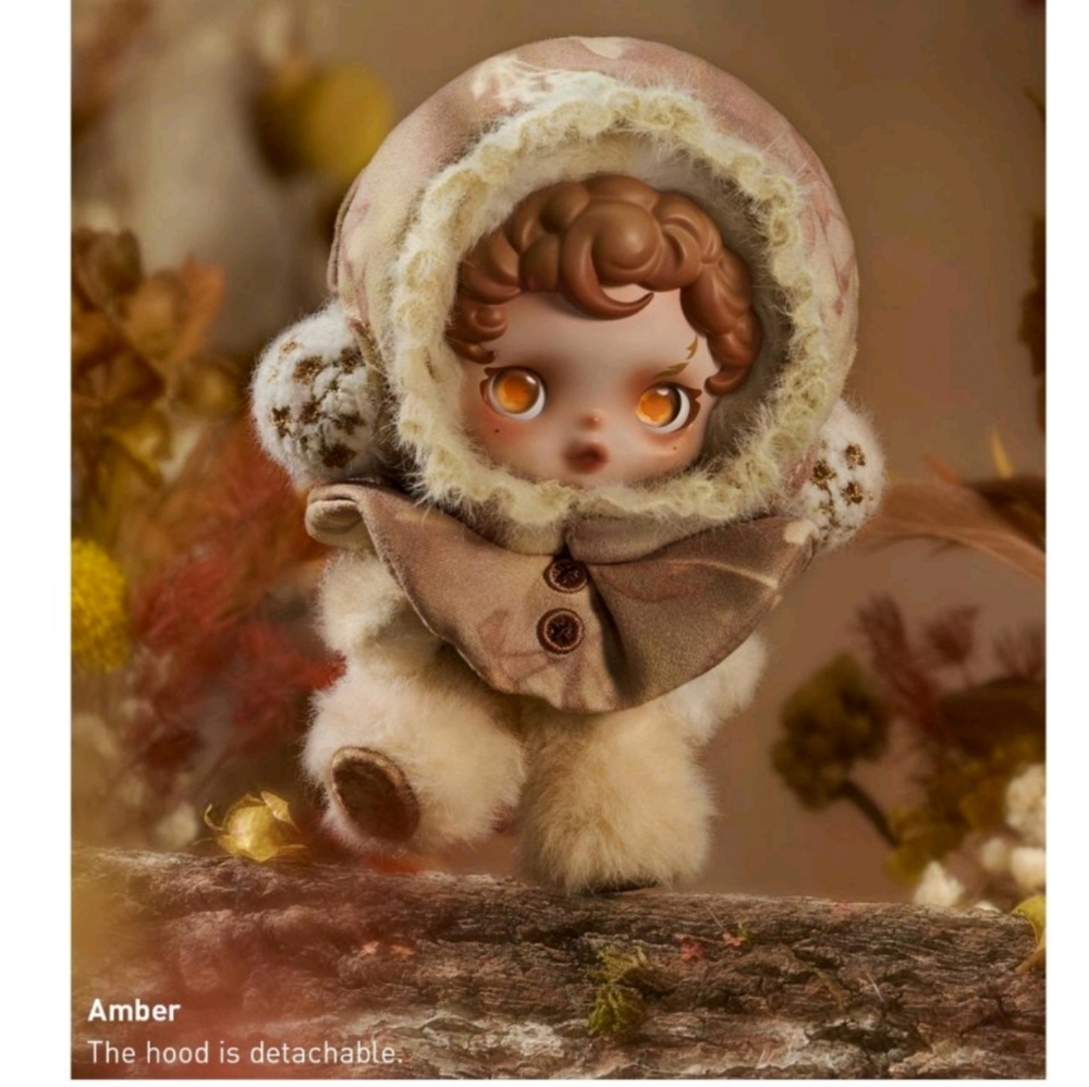 SKULLPANDAL 'impressionnisme Series Plush NIB - Amber